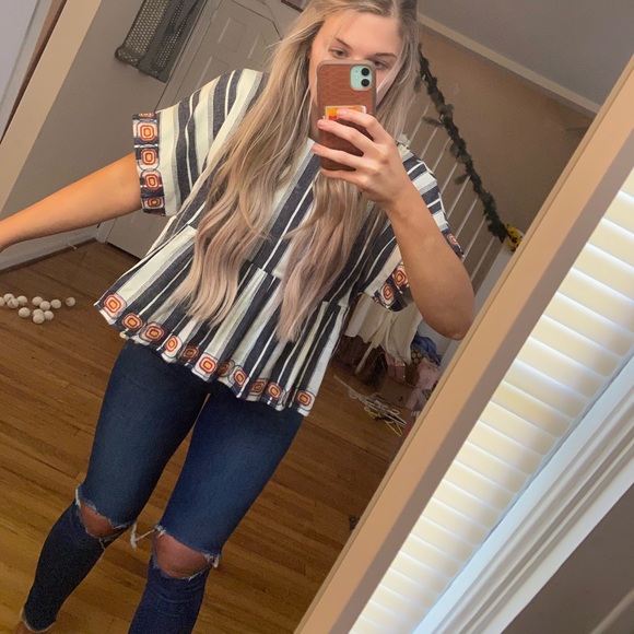 Anthropologie Tops - Anthropologie peplum top